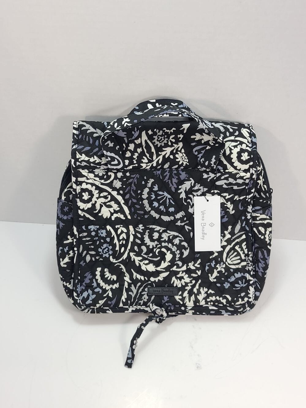 Vera Bradley PAISLEY NOIR Grand Hanging Travel Organizer NEW with tag